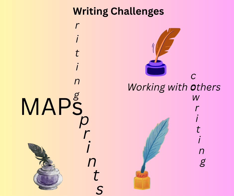 MAPS, challenges, and sprints – Books by Meagan